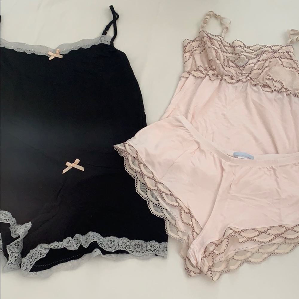 PJ bundle - eberjey is sz sm & honeydew is size lg